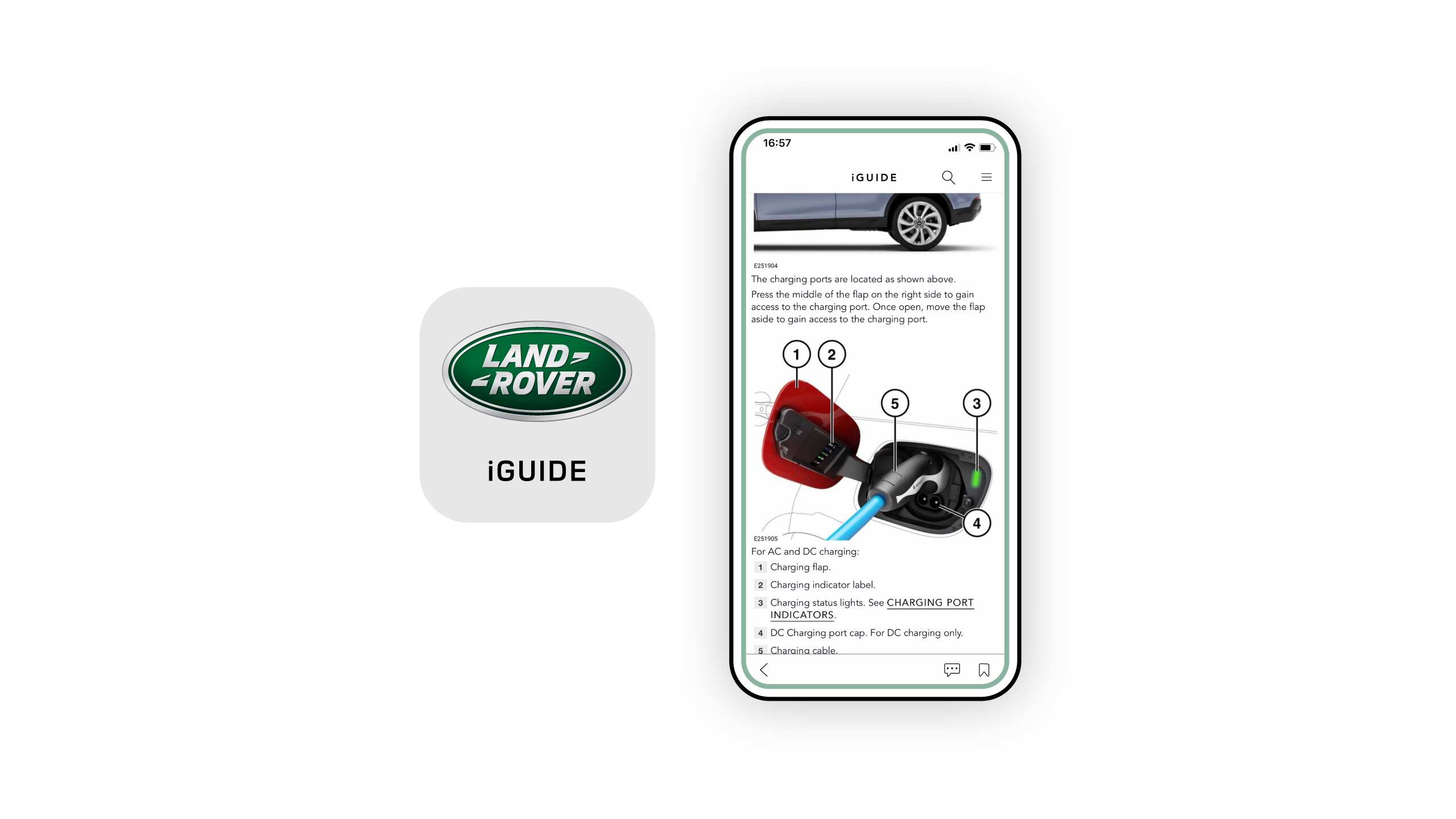 Set Up Your Electric Vehicle App Guides Land Rover