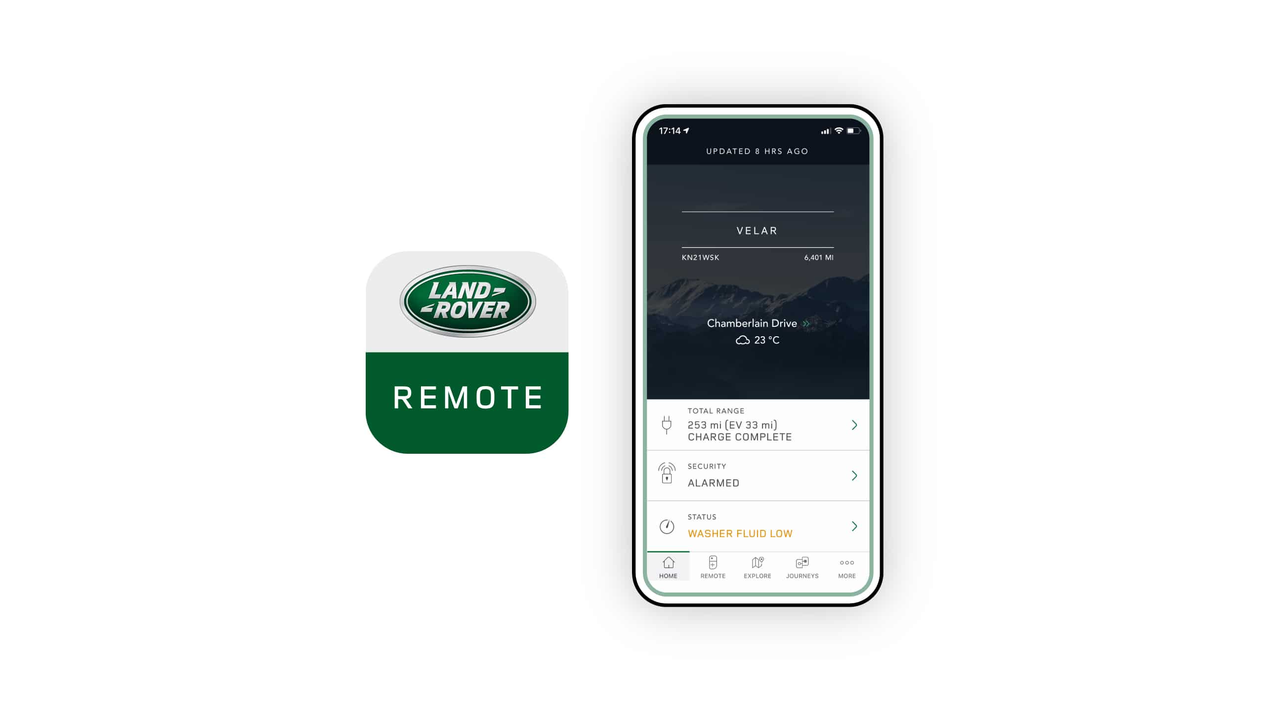 Set Up Your Electric Vehicle App Guides Land Rover