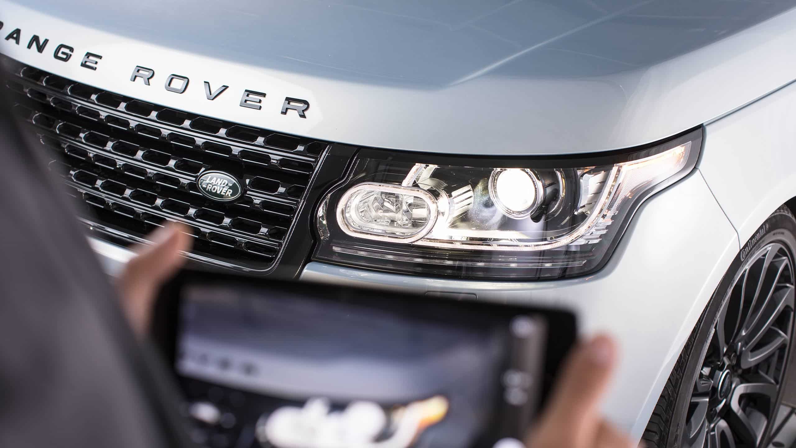 Land Rover eVHC Lights repair at workshop