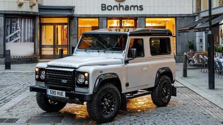 Landrover defender charity auction